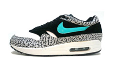 nike air max 1 supreme animal wheat red bison green