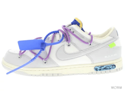 OFF-WHITE × NIKE DUNK LOW Lot 48 ナイキ